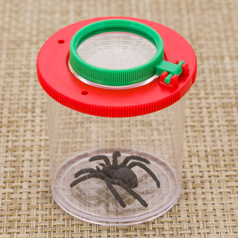 3 Times 6 Times Observation Insect Small Animal round Magnifying Glass Crawler Classroom Outdoor Teaching Educational Toy Viewer