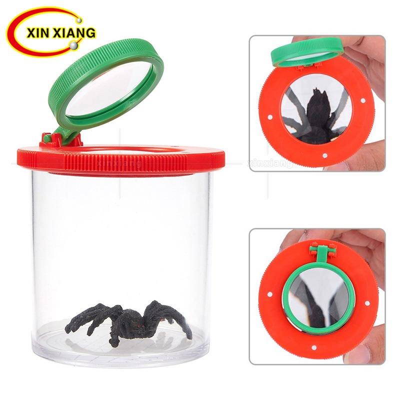3 Times 6 Times Observation Insect Small Animal round Magnifying Glass Crawler Classroom Outdoor Teaching Educational Toy Viewer