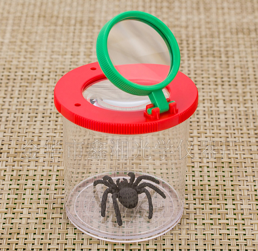 3 Times 6 Times Observation Insect Small Animal round Magnifying Glass Crawler Classroom Outdoor Teaching Educational Toy Viewer
