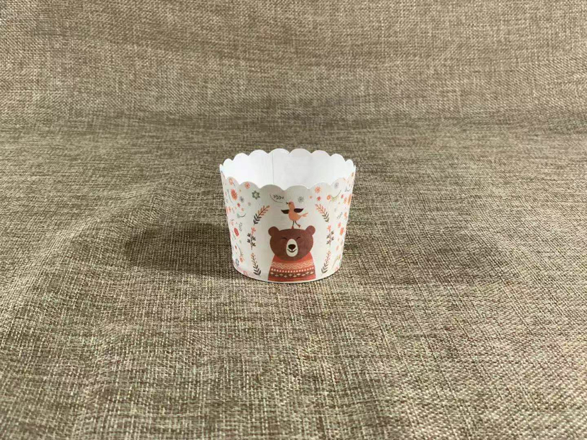 Cake Cup, Machine Production Cup Roll Mouth Cup Gold and Silver Paper Cup Aluminum Foil Cake Cup Cake Cup Paper Cups Cake Tray Anti-Oil Paper Cup Saucer