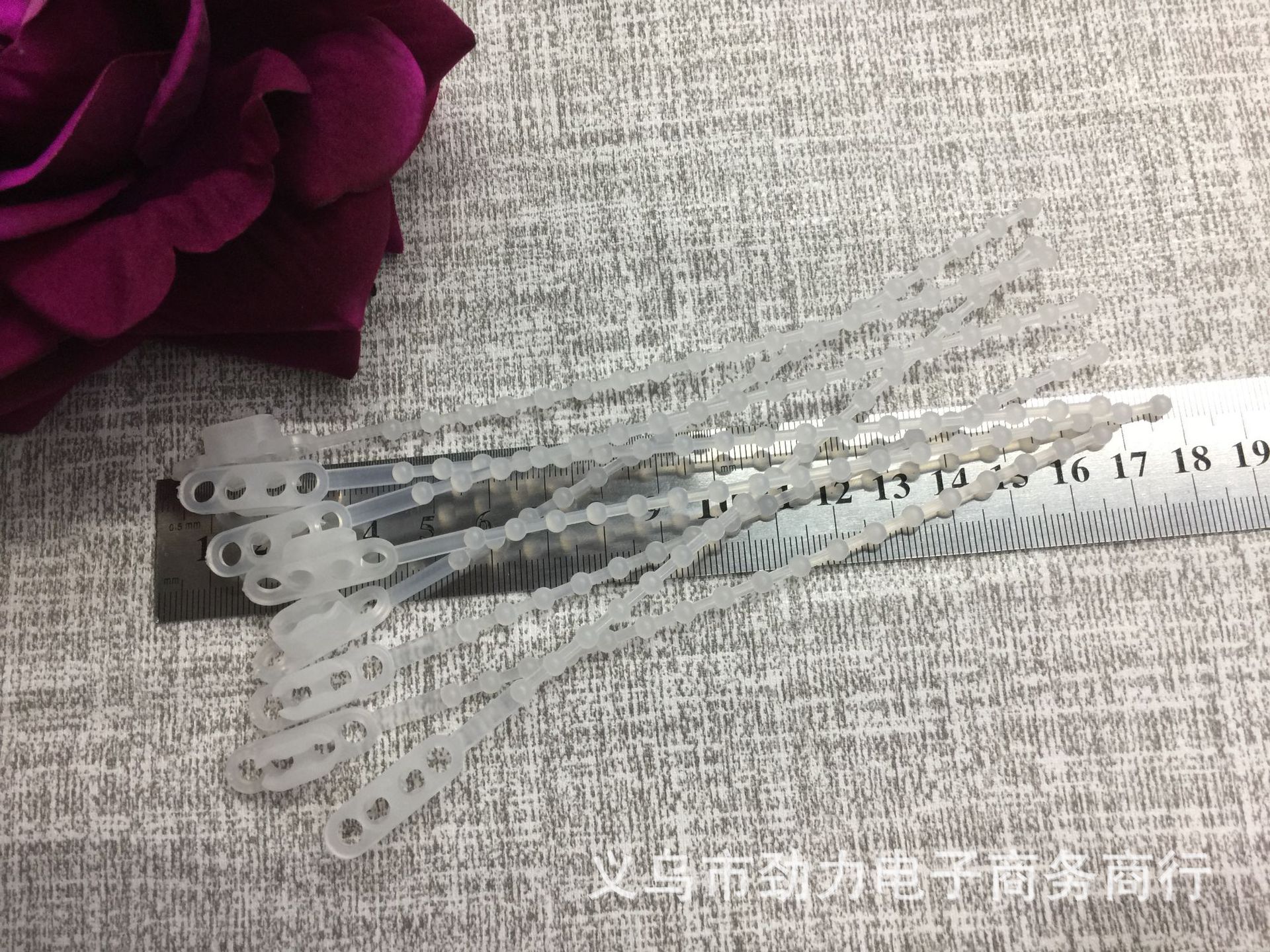 Factory Direct Sales PE Bead Ribbon Nylon Double Buckle Bead Hole Cable Tie Four-Hole Ribbon Can Be Repeated Strapping Tape Factory Direct Sales PE Bead Ribbon Nylon Double Buckle Bead Hole Cable Tie Four-Hole Ribbon Can Be Repeated Strapping Tape