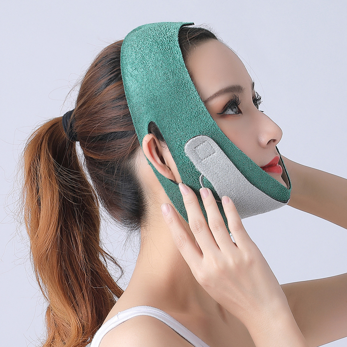 Face Lift Tape Artifact V Face with Beauty Instrument Double Chin Face Carving V-Line Massager Facial Face Massager V Face Bandage Face Lift Tape Artifact V Face with Beauty Instrument Double Chin Face Carving V-Line Massager Facial Face Massager V Face Bandage