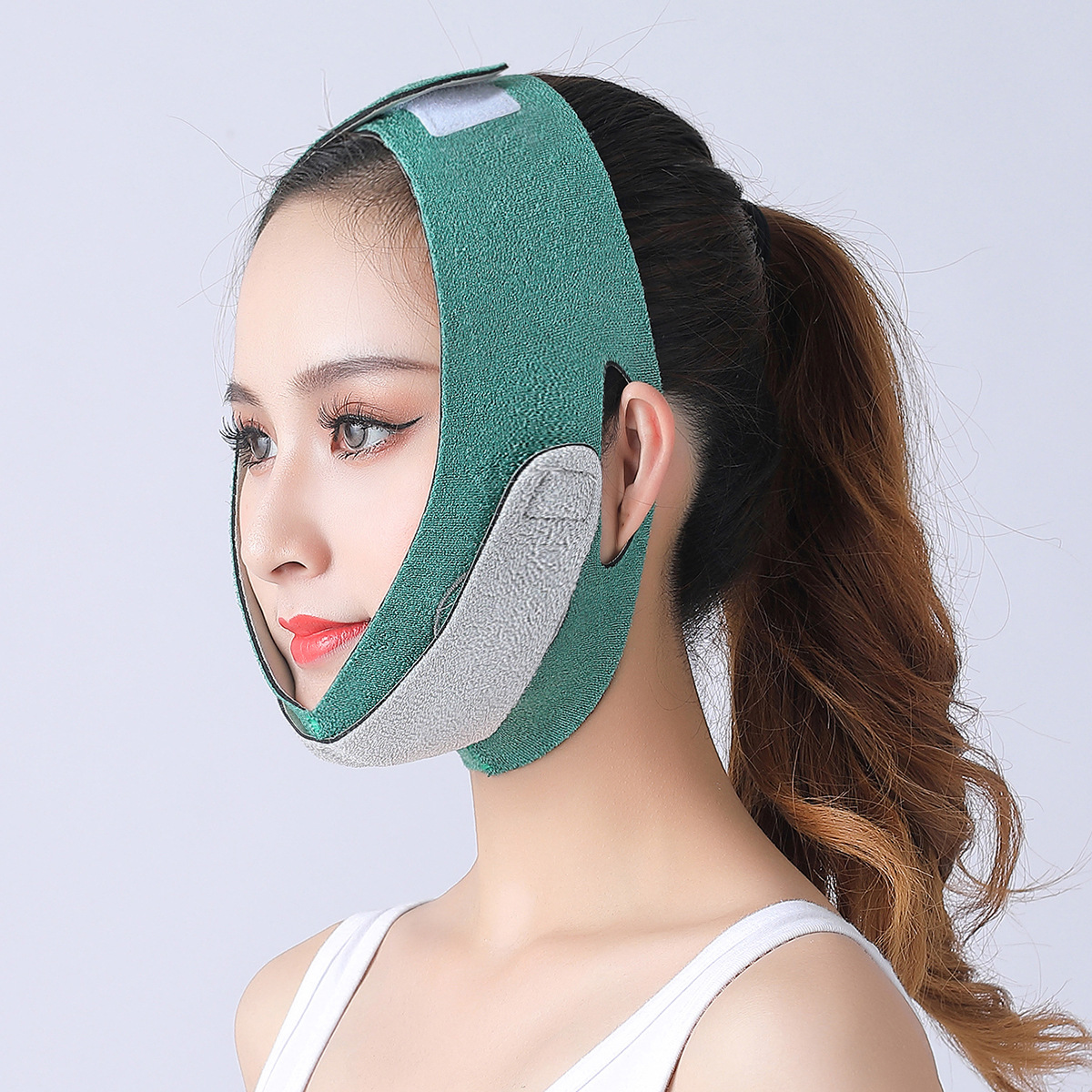 Face Lift Tape Artifact V Face with Beauty Instrument Double Chin Face Carving V-Line Massager Facial Face Massager V Face Bandage Face Lift Tape Artifact V Face with Beauty Instrument Double Chin Face Carving V-Line Massager Facial Face Massager V Face Bandage