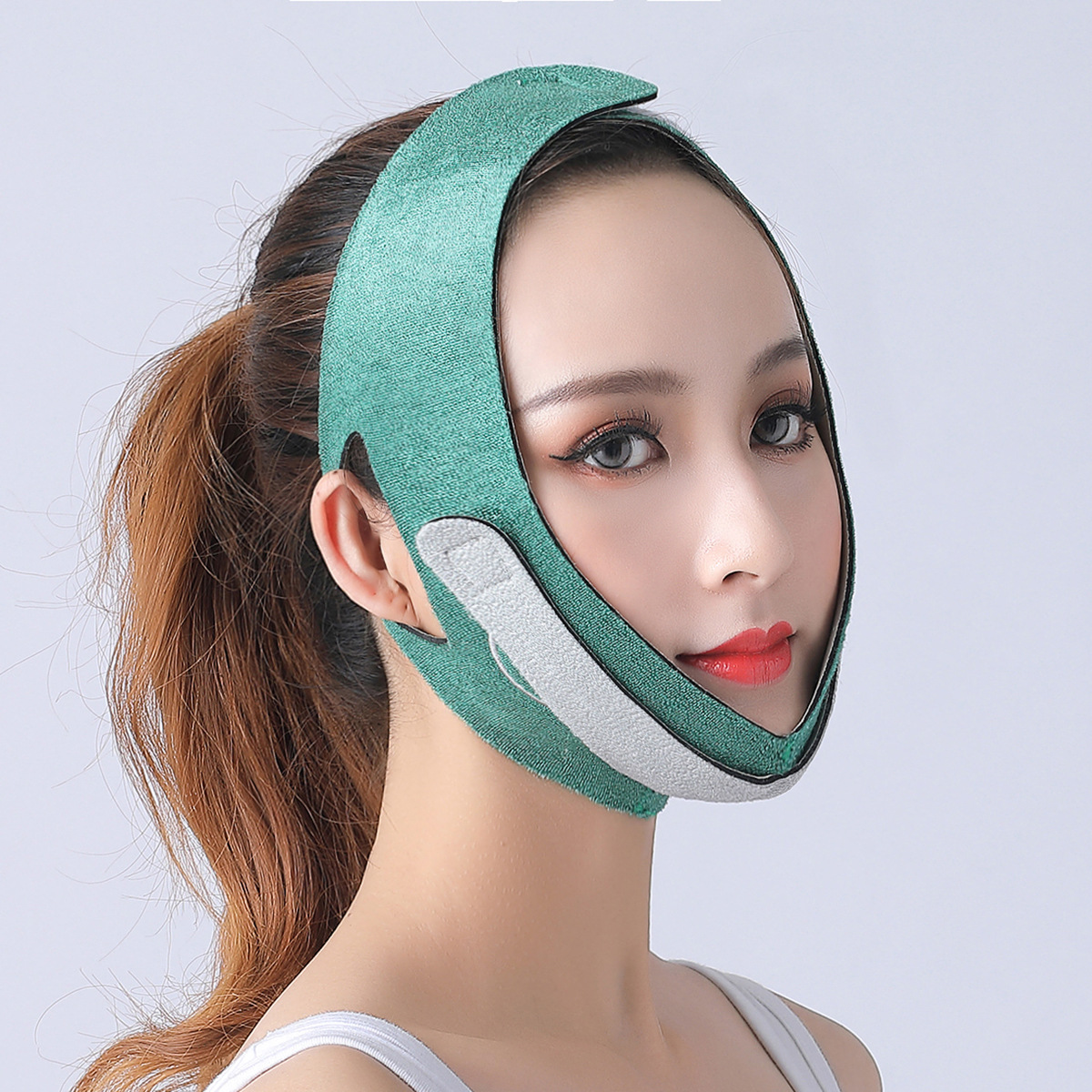 Face Lift Tape Artifact V Face with Beauty Instrument Double Chin Face Carving V-Line Massager Facial Face Massager V Face Bandage Face Lift Tape Artifact V Face with Beauty Instrument Double Chin Face Carving V-Line Massager Facial Face Massager V Face Bandage