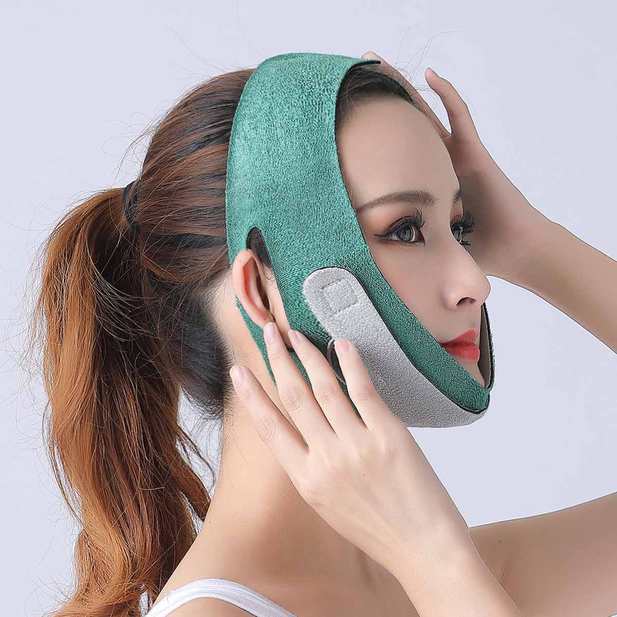 Face Lift Tape Artifact V Face with Beauty Instrument Double Chin Face Carving V-Line Massager Facial Face Massager V Face Bandage Face Lift Tape Artifact V Face with Beauty Instrument Double Chin Face Carving V-Line Massager Facial Face Massager V Face Bandage