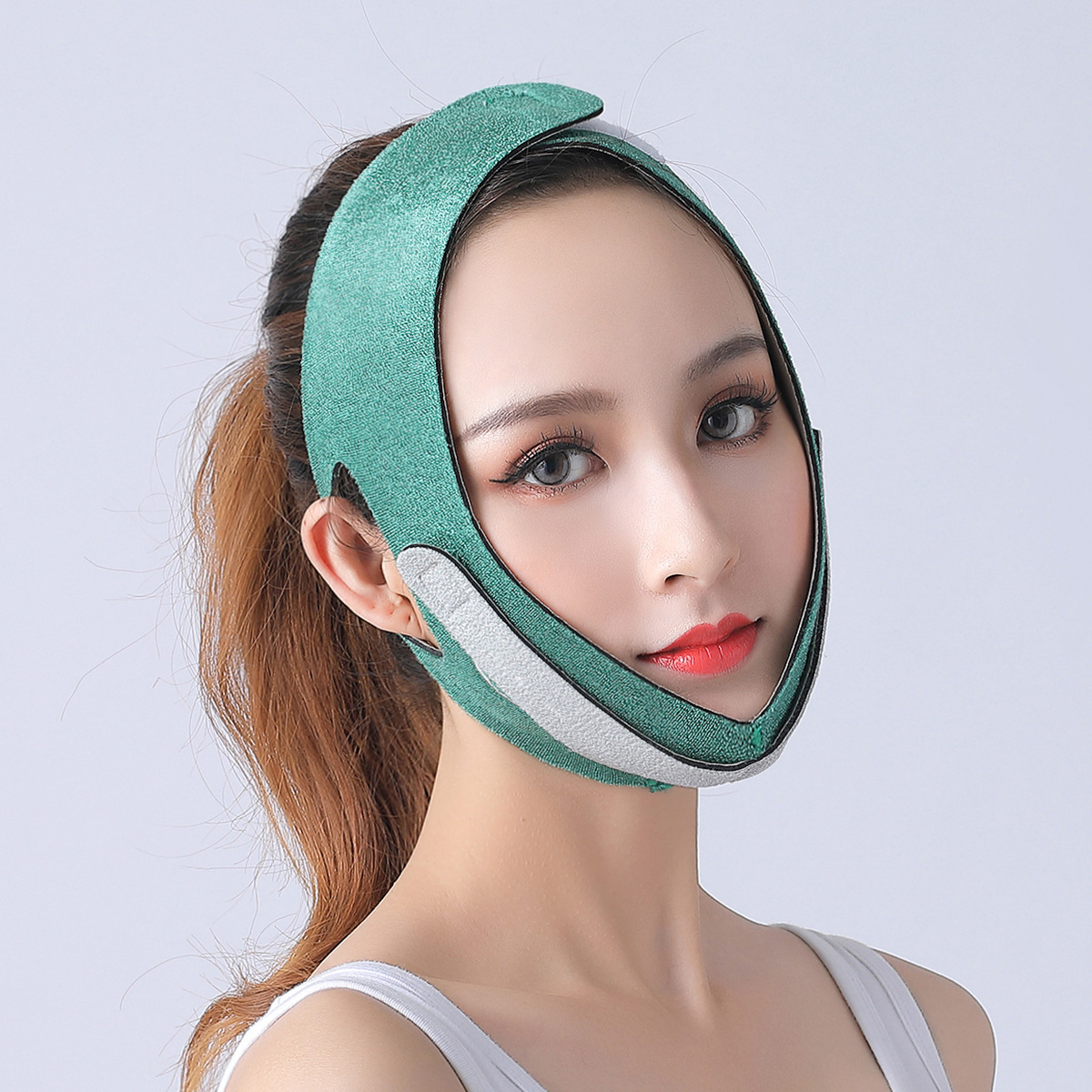 Face Lift Tape Artifact V Face with Beauty Instrument Double Chin Face Carving V-Line Massager Facial Face Massager V Face Bandage Face Lift Tape Artifact V Face with Beauty Instrument Double Chin Face Carving V-Line Massager Facial Face Massager V Face Bandage