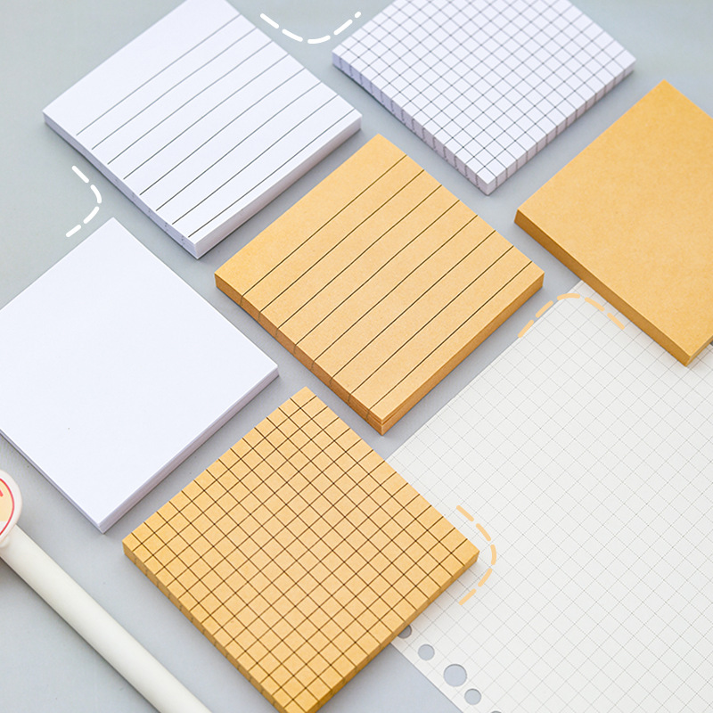 Yilan Bmdm Sticky Note Simple Tearable Message Note Sticker Sticky Note Student Stationery