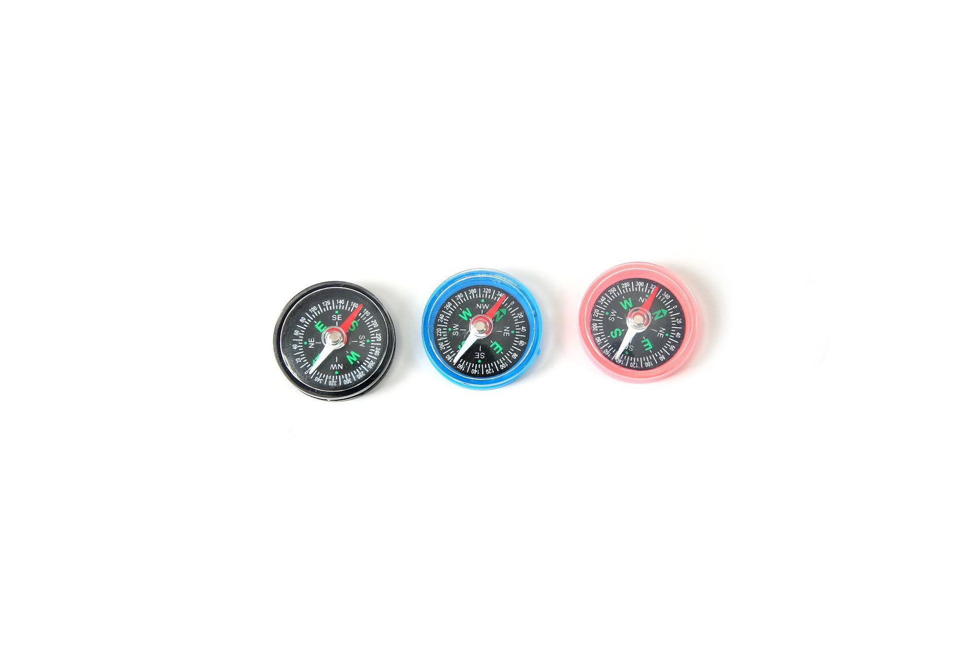 Professional Production 35mm Plastic Compass Export Pointer Type Compass Outdoor Gift Teaching Toy Compass