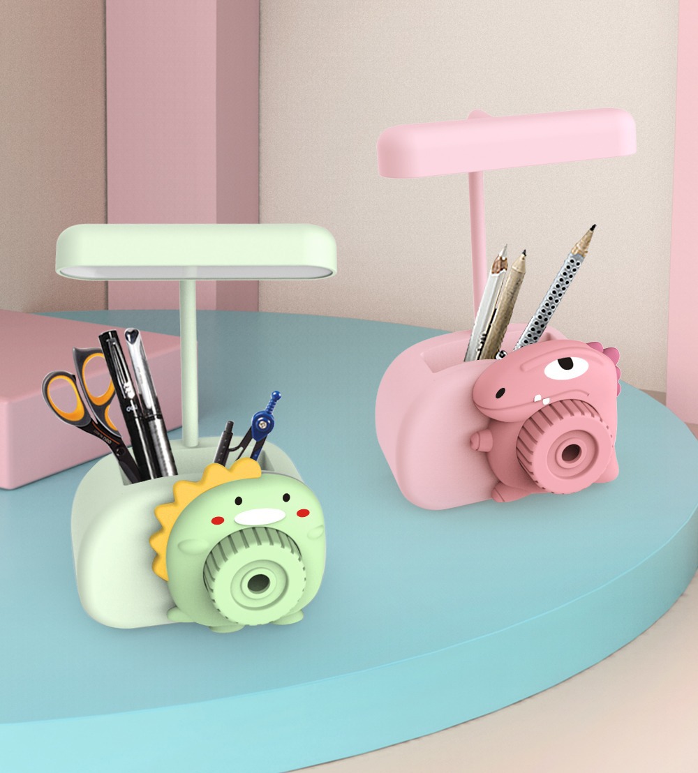 Cartoon Pencil Knife LED Desk Lamp Rechargeable Student Desk Bedside Table Bedroom Dorm Children's Reading and Learning Cartoon Pencil Knife LED Desk Lamp Rechargeable Student Desk Bedside Table Bedroom Dorm Children's Reading and Learning