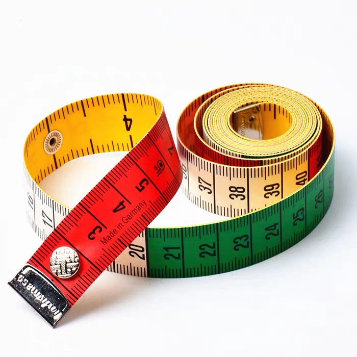 Sewing Special Tape Measure German Quality Color Buckle Tape Measure British Double-Sided Color Tape Measure Belt Button Sewing Special Tape Measure German Quality Color Buckle Tape Measure British Double-Sided Color Tape Measure Belt Button