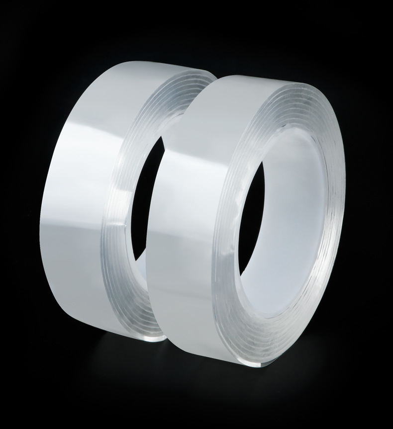 Factory Customized Nano Double-Sided Tape Acrylic Double Spread Transparent Washing Traceless Tape Magic Gel