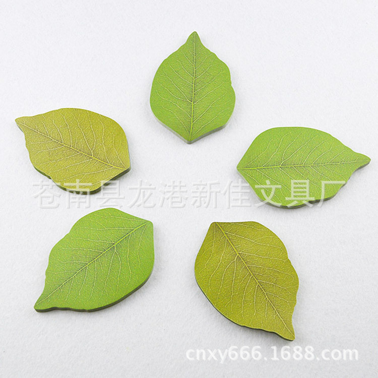Creative Imitate Leaves Leaves Sticky Notes Note Paper Note Sticker Message Sticker Post-It Notes