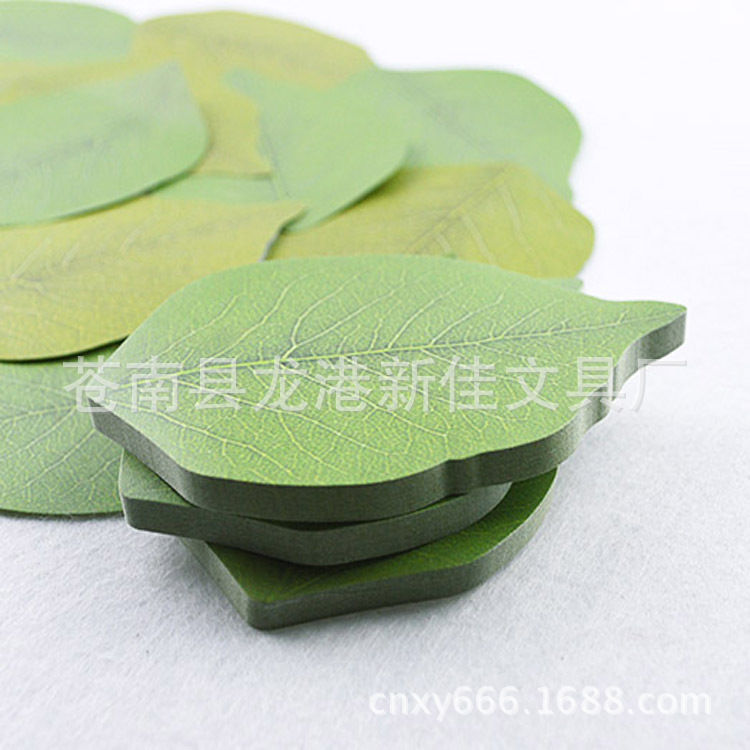 Creative Imitate Leaves Leaves Sticky Notes Note Paper Note Sticker Message Sticker Post-It Notes