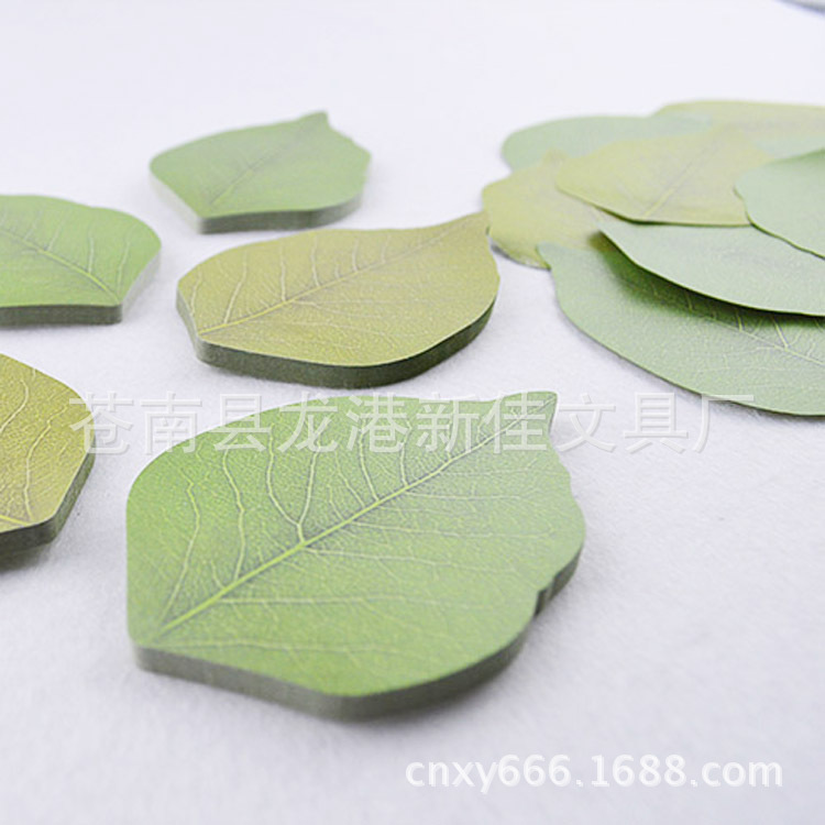 Creative Imitate Leaves Leaves Sticky Notes Note Paper Note Sticker Message Sticker Post-It Notes