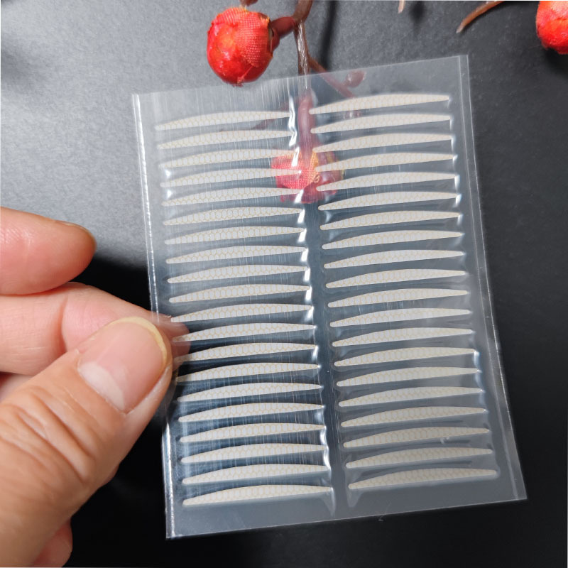 Plain Double Eyelid Stickers Same Style M Size Fine Texture No Makeup Nude Makeup Skin Color Double Swollen Eye Bubbles Eye Beauty Tape Invisible