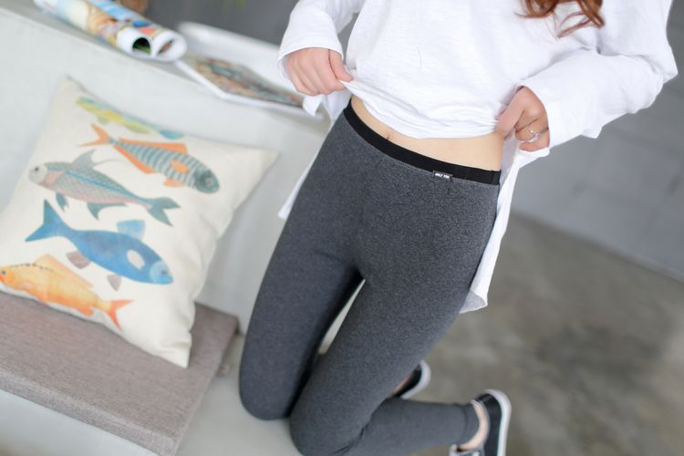 Women's Cotton Autumn Leggings Tappered Pencil Pants Slim Fit Slimming outside Wear Korean Style Leggings Solid Color Sports Casual Pants Women's Cotton Autumn Leggings Tappered Pencil Pants Slim Fit Slimming outside Wear Korean Style Leggings Solid Color Sports Casual Pants