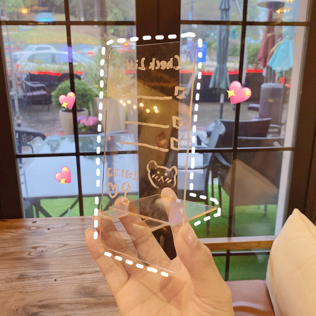 Yilan Korean Thickened Quadrel Note N Times Sticker Simple Stationery Blank Tear-off Note Pad Sticky Notes 400 Sheets