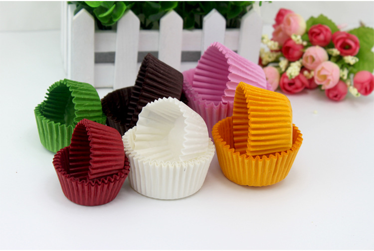 Cake Paper Tomafen Cup Muffin Muffin Paper Cup Oven High Temperature Baking Solid Color Oil-Proof Film Paper Pad Stall Supply Cake Paper Tomafen Cup Muffin Muffin Paper Cup Oven High Temperature Baking Solid Color Oil-Proof Film Paper Pad Stall Supply