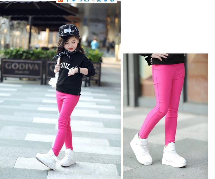 Pencil Pants Stretch Baby Ankle Tight Pants Slim Fit Medium and Large Children's Leggings Imitation Jeans Special Offer Pencil Pants Stretch Baby Ankle Tight Pants Slim Fit Medium and Large Children's Leggings Imitation Jeans Special Offer
