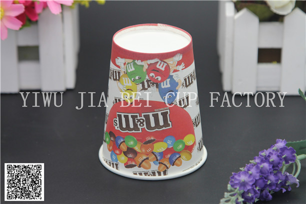 Disposable paper cup coffee cup cupcake paper cup advertising cup tea paper cup baking paper cup customized stock.