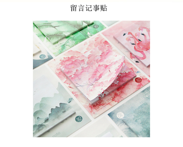 Antique Landscape Sticky Notes Chinese Style Tear-off Note Small Notebook Notes Left Note N Times Sticker Notepad Wholesale Antique Landscape Sticky Notes Chinese Style Tear-off Note Small Notebook Notes Left Note N Times Sticker Notepad Wholesale