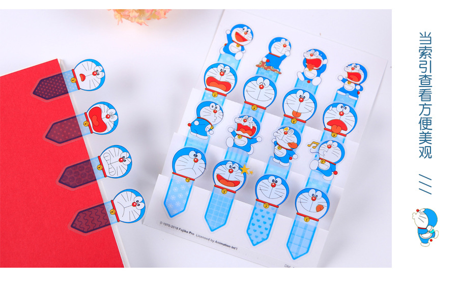 Doraemon Note Sticker Plastic Transparent Label Post-It Boymark Office School Supplies Cute Cartoon Small Note Paper Doraemon Note Sticker Plastic Transparent Label Post-It Boymark Office School Supplies Cute Cartoon Small Note Paper