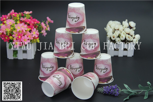 Disposable paper cup coffee cup cupcake paper cup advertising cup tea paper cup baking paper cup customized stock.