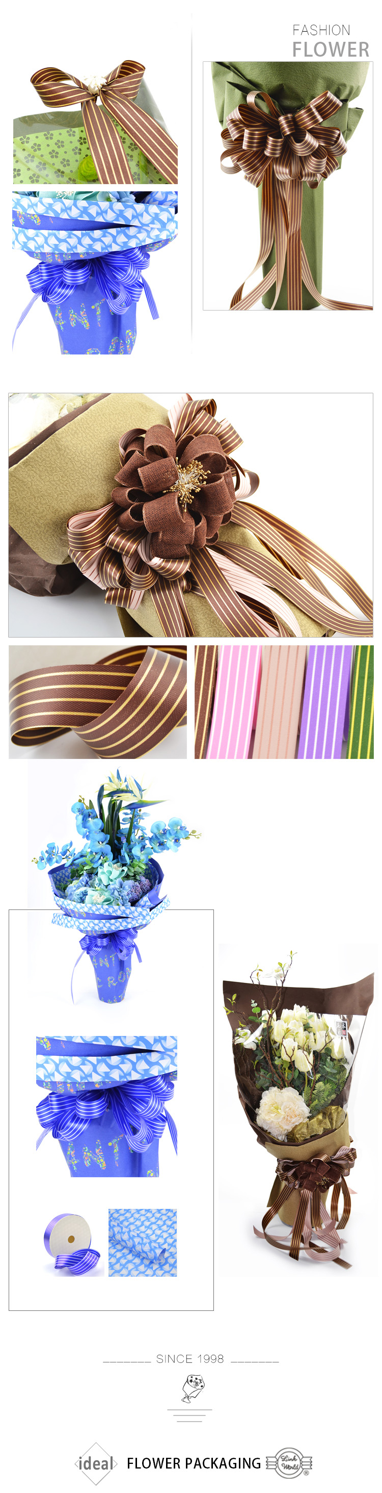 Double-sided tape line manufacturer direct sales flowers ribbon flower shop gift wrap with 50 yards. Double-sided tape line manufacturer direct sales flowers ribbon flower shop gift wrap with 50 yards.