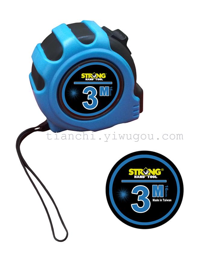 Steel measuring tape 3M/5.5M/7.5M black top-grade rubber sleeve double scale skid durable Steel measuring tape 3M/5.5M/7.5M black top-grade rubber sleeve double scale skid durable
