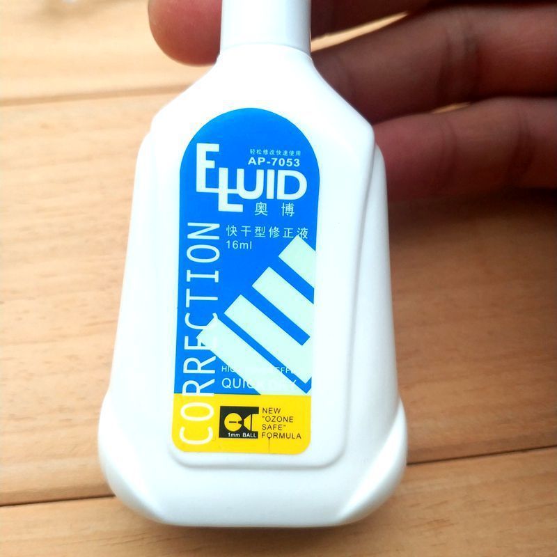 Correction Fluid Non-Toxic Quick-Drying Office Correction Fluid Pupils' Stationery Seamless Correction Correction Fluid Free Shipping 12 Pieces Correction Fluid Non-Toxic Quick-Drying Office Correction Fluid Pupils' Stationery Seamless Correction Correction Fluid Free Shipping 12 Pieces