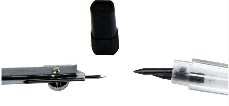 Xiaoyuer 2050 Compasses Mechanical Pencil Additional Gift Pencil Refill Examination Exclusive Compasses Student Compasses