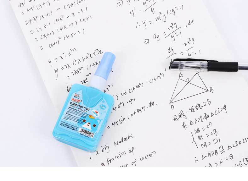 Student Stationery Wholesale Cartoon Correction Fluid Environmental Protection Safety Plastic Head Correction Fluid 10ml Correction Fluid Student Stationery Wholesale Cartoon Correction Fluid Environmental Protection Safety Plastic Head Correction Fluid 10ml Correction Fluid