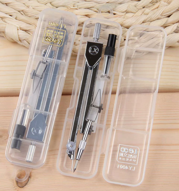 Compasses International Standard for Drawing Design Engineering General Compasses Wholesale with Pencil Leads Stationery