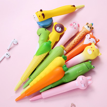 Yue Lu 6 Boxed Cartoon Soft Rubber Head Gel Pen Student Cute Ball Pen Korean Office Stationery Writing Pen Yue Lu 6 Boxed Cartoon Soft Rubber Head Gel Pen Student Cute Ball Pen Korean Office Stationery Writing Pen