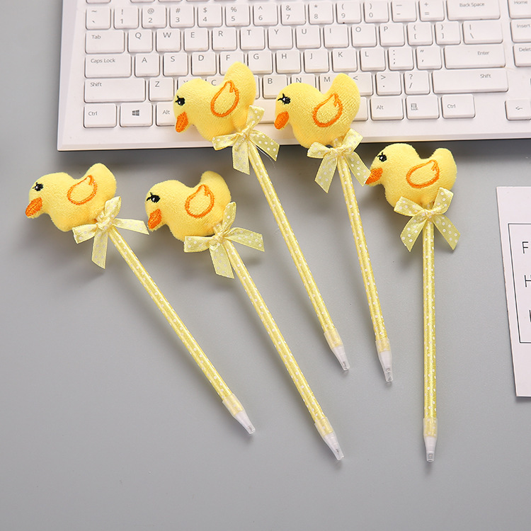 [Clearance Sale] Stationery Cute Cartoon Gel Pen Fresh Ball Pen Black Signature Pen Students' Supplies