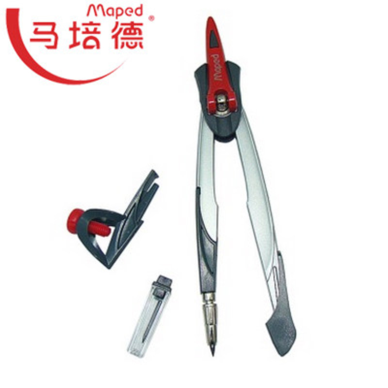 Maped Maped Three-Piece Set Smart Compasses Design Compasses Pencil +2.0 Pencil Refill 190100