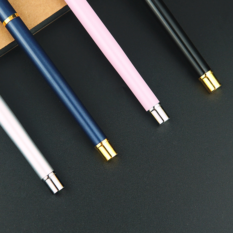 Advertising Marker Logo Metal Gel Pen Business Signature Pen Office Gift Ball Pen Activity Gift Pen