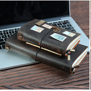 Handmade First Layer Leather Book Genuine Leather Hand Account Binder Notebook Retro Nostalgic Travel Diary Book A5a6a7