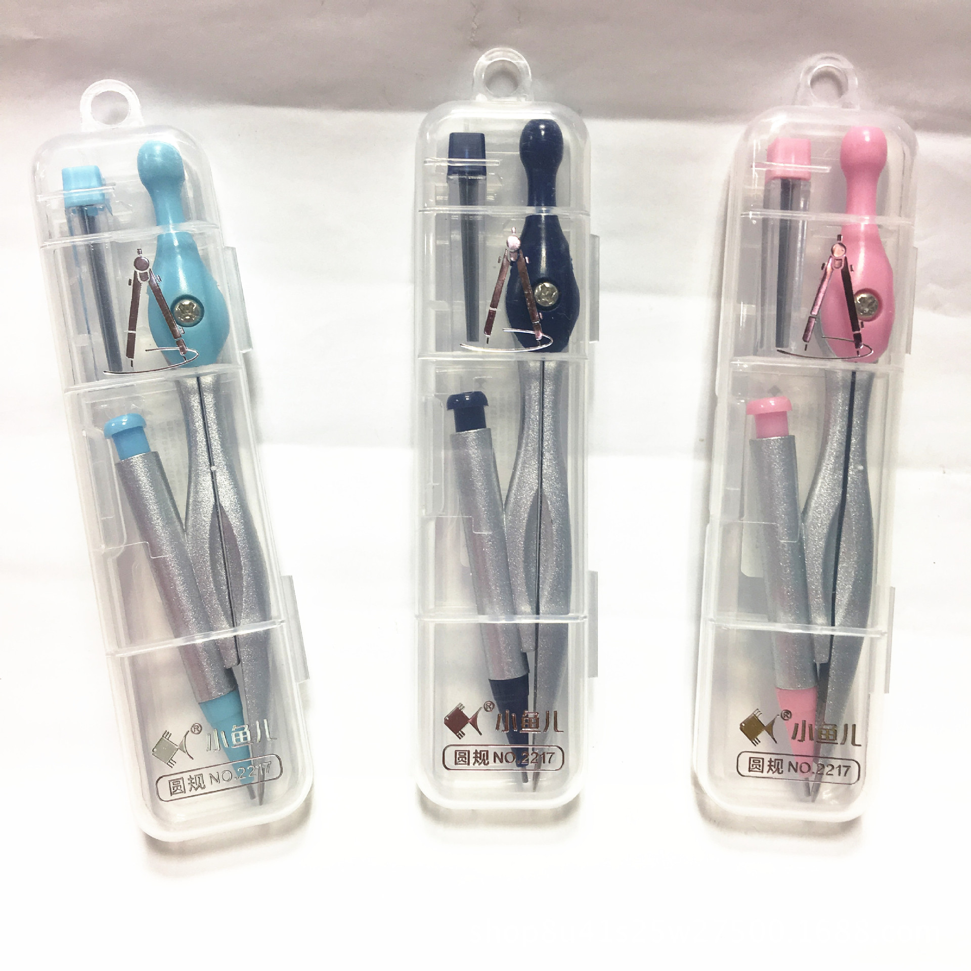 Middle School Students Learn to Use Compasses + Triangular Plate Ruler Sets 8-Piece Set Gift Box Math Drawing Tools Custom Logo