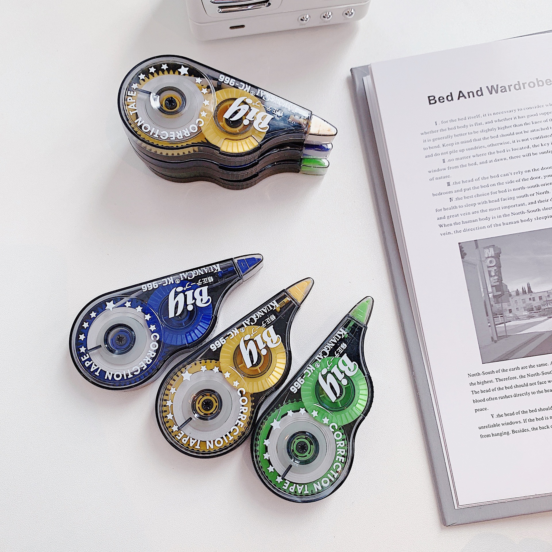 Crazy Color Correction Tape Large Capacity 6-Pack Correction Tape Correction Tape Correction Fluid Office Student Supplies Correction Tape Crazy Color Correction Tape Large Capacity 6-Pack Correction Tape Correction Tape Correction Fluid Office Student Supplies Correction Tape
