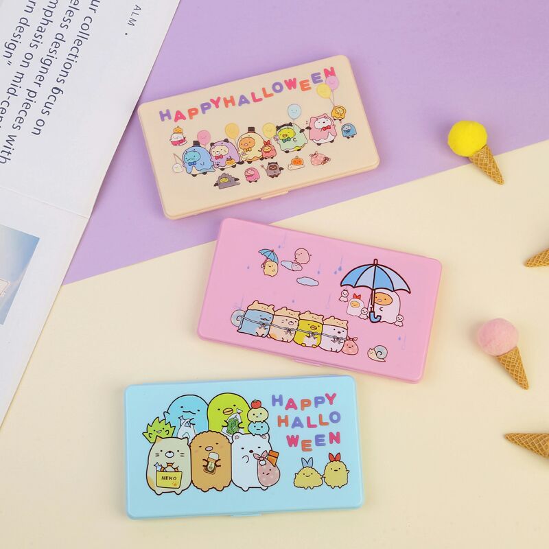 Anime Merchandise Student Compasses Ruler Set Refill 7-Piece Set Student Stationery Gift