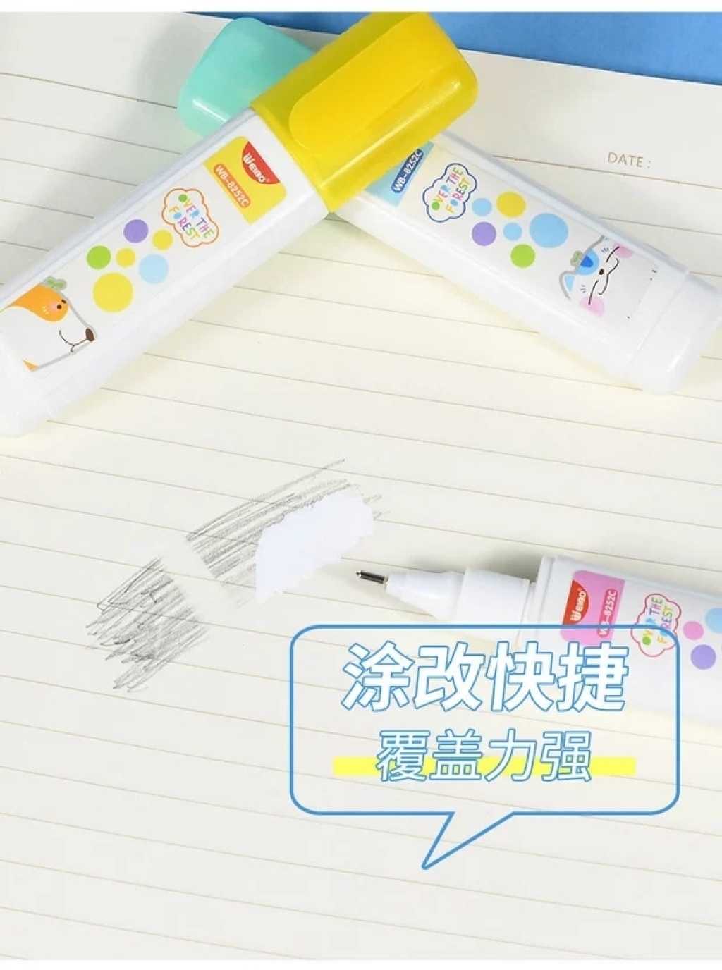 Student Office Dedicated 12G White Correction Fluid Metal Pen Head Durable Correction Correction Solution Factory Direct Sales Student Office Dedicated 12G White Correction Fluid Metal Pen Head Durable Correction Correction Solution Factory Direct Sales