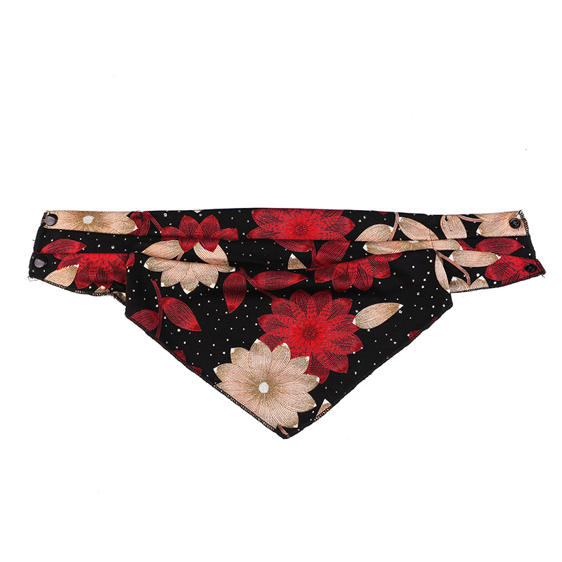 Factory Wholesale Bandana Head Small Bandana Women&#039;s Winter Triangular Binder Fake Collar High Collar Warm Knitted Neck Scarf