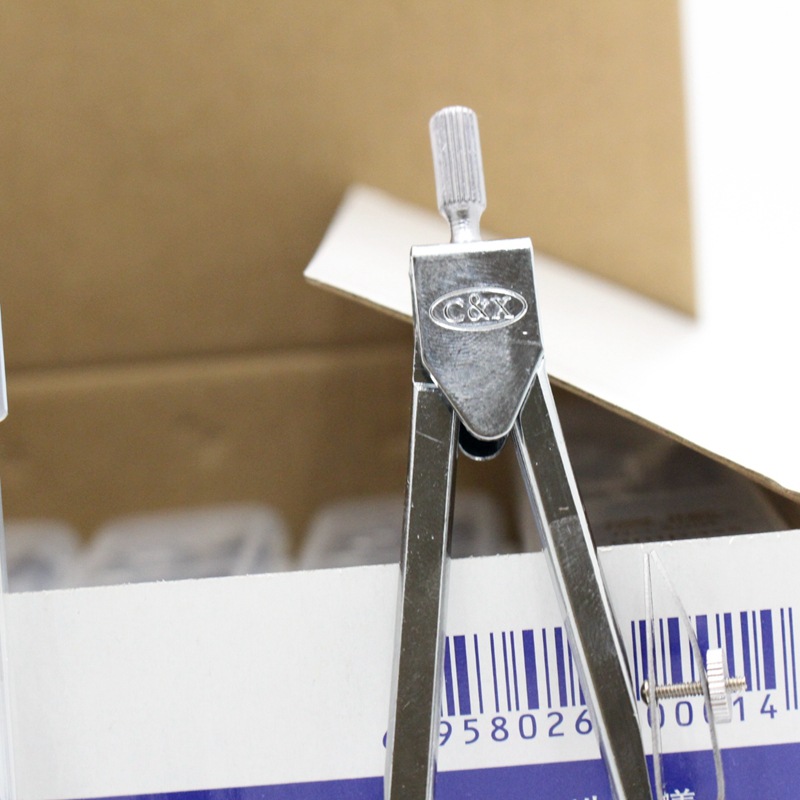 Wholesale Compasses Metal Three-Purpose Compasses Student Geometry Drawing Compass Compasses All Metal Three-Purpose Yuan Gauge Office Stationery