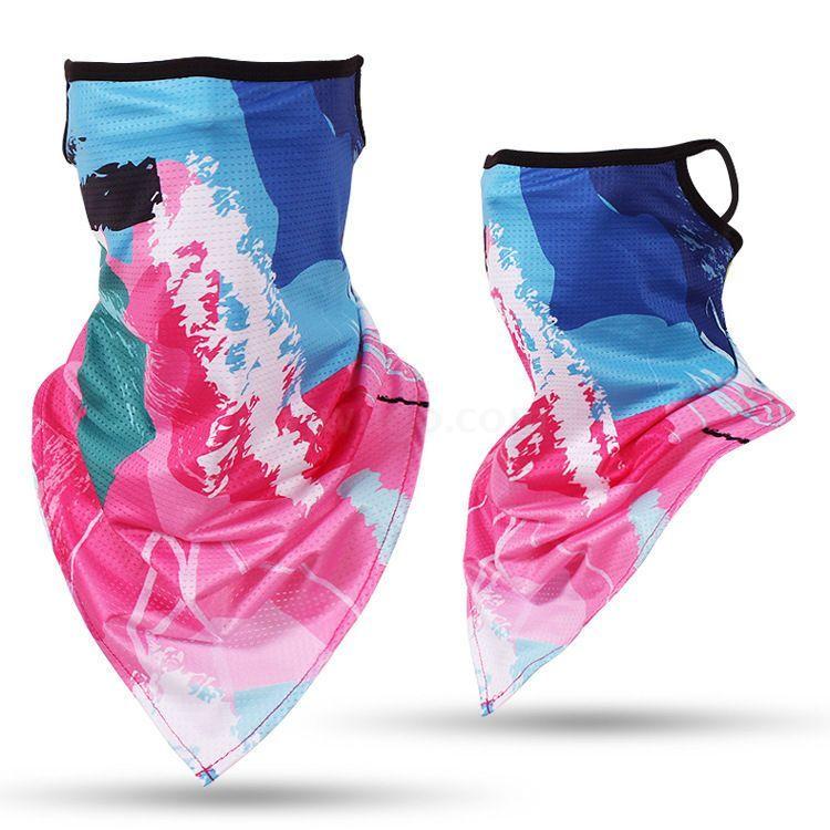 Factory Customized Amazon Ear-Mounted Mask Multi-Functional Triangular Binder Printing Mask (Graphic Customization)