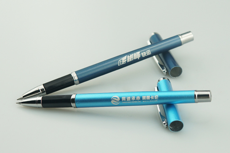 Advertising Marker Customized Logo Metal Gel Pen Business Signature Pen Office Gift Metal Ball Point Pen Promotion