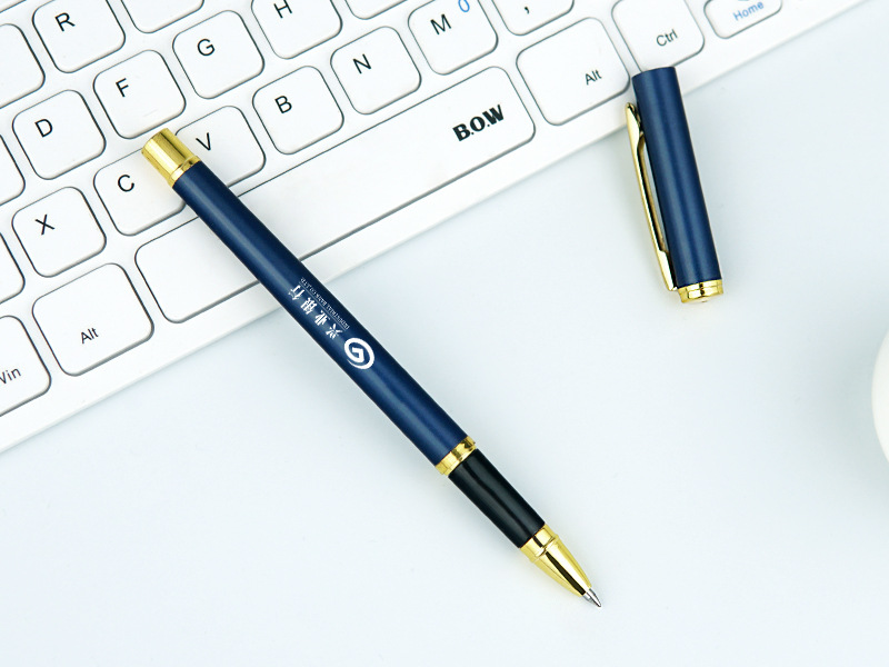 Advertising Marker Customized Logo Metal Gel Pen Business Signature Pen Office Gift Metal Ball Point Pen Promotion