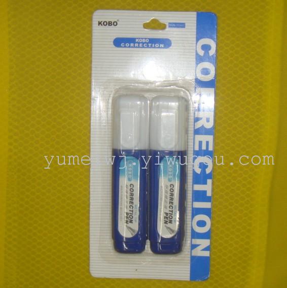 Correction fluid bottle pens blister card OEM