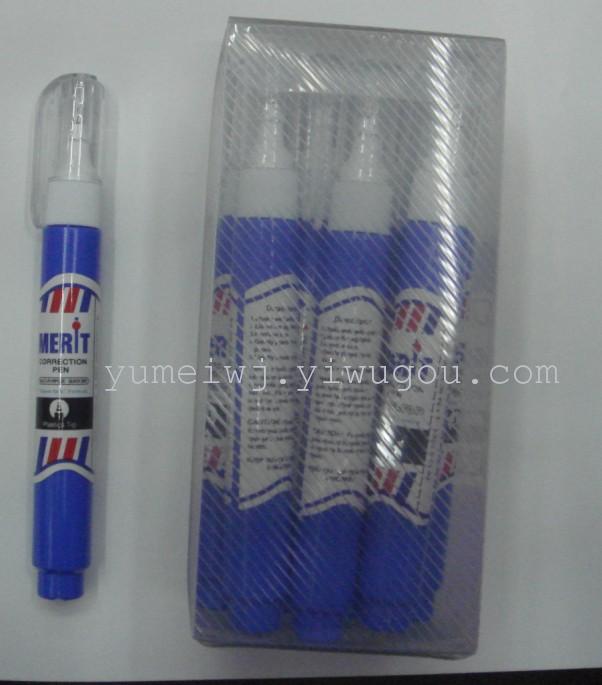 Correction fluid bottle pens blister card OEM