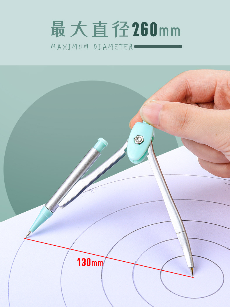 Kabaxiong Ruler Sets Compasses Drawing Four Pieces Ruler Sets Primary and Secondary School Students Set Square Protractor Exam Ruler Set